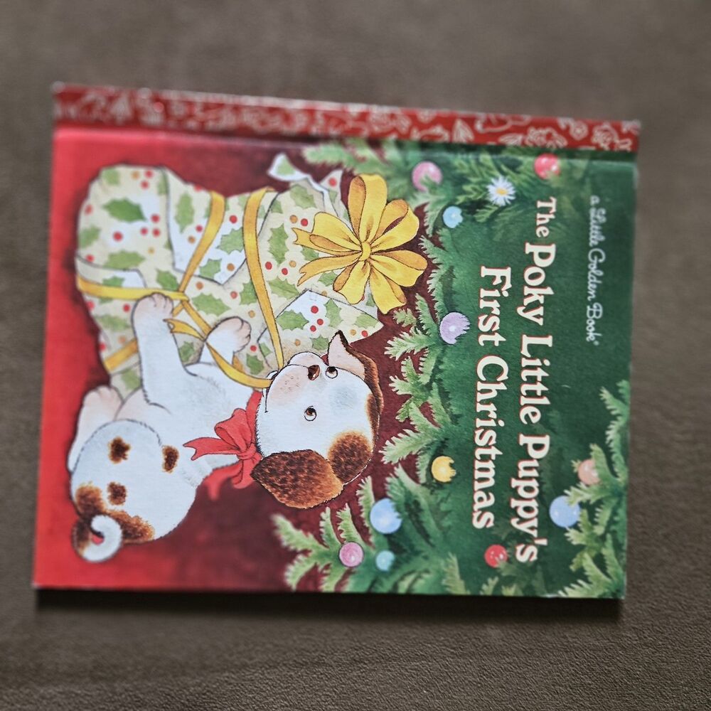 The Poky Little Puppy's First Christmas (Little Golden Book) - Hardcover -